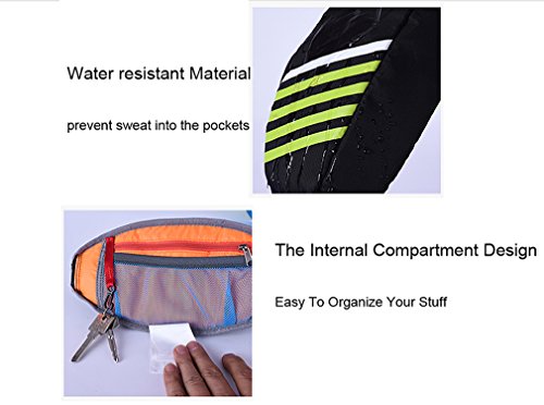 AoMagic Lightweight Durable Water Resistant Breathable Sport Fanny Pack Olive