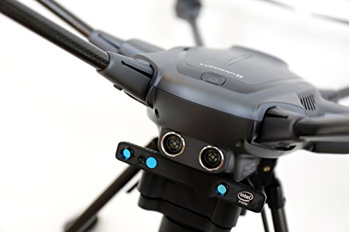 Yuneec Typhoon H Pro with Intel RealSense Technology - Ultra High Definition 4K Collision Avoidance Hexacopter Drone with 2 Batteries, ST16 Controller, Soft Backpack and Wizard