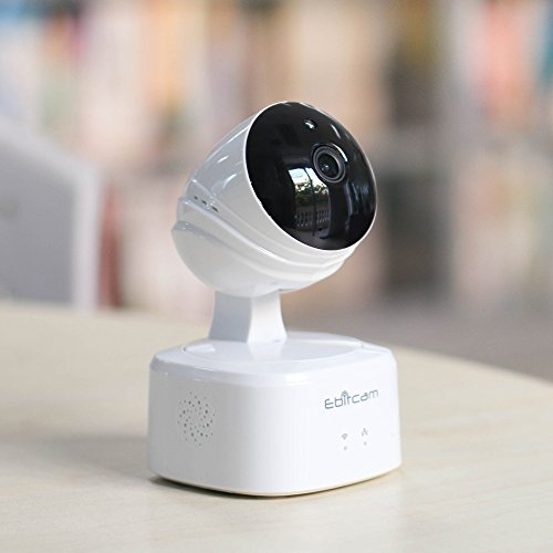 Ebitcam 1080P HD Smart Wifi Dome Camera,Baby/Pet Monitoring Wireless Security Camera, Pan/Tilt/Zoom,Night Vision, Schedule Recording, Motion Alarm,Remote Real-time Monitoring with Two-way Audio (E2-X)