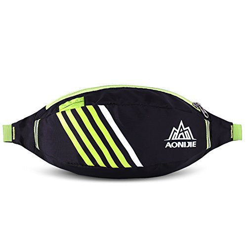 AoMagic Lightweight Durable Water Resistant Breathable Sport Fanny Pack Olive