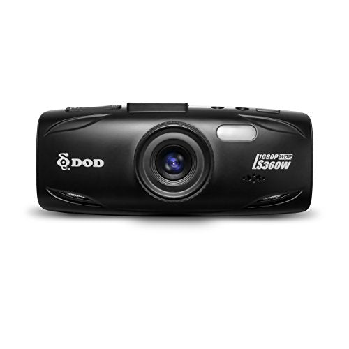 DOD TECH LS370W Sony Exmor Powered Full HD Dash Camera Dashcam with WDR Technology & GPS Logging (Black)