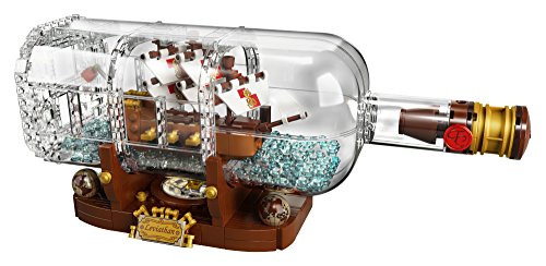 Lego Ideas Ship in a Bottle 21313 Building Kit (962 Piece)