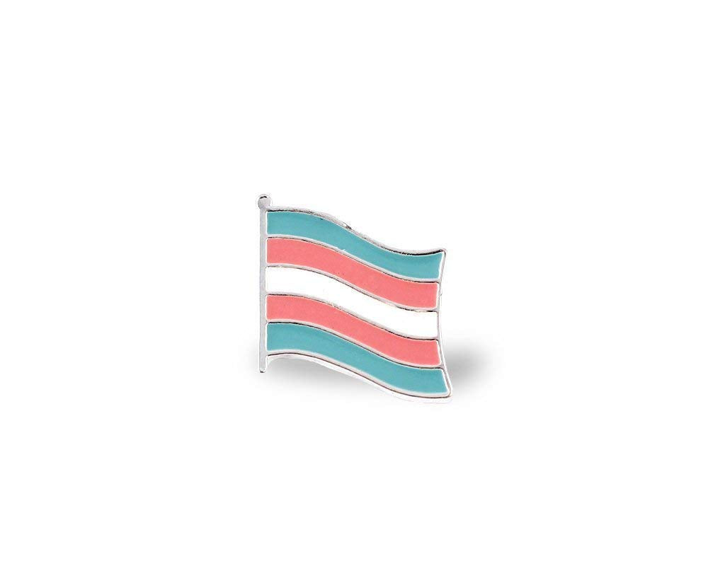 Gay Pride Silver Same Sex Symbol Lesbian Female Pins - Support LGBTQ Causes (10 Pins in Individual Bags)