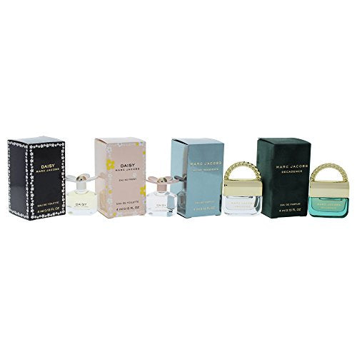 Marc Jacobs Variety Perfume Kit for Women, 4 Count, 9.6 Oz