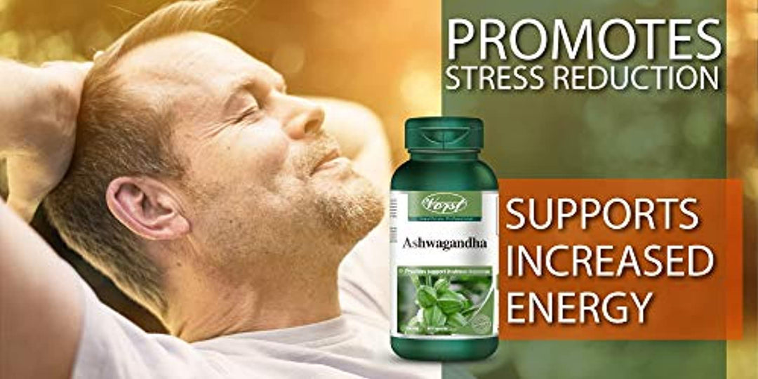 Vorst Ashwagandha 1000mg Per Serving 60 Capsules Anti Stress Anxiety Relief Adrenal Fatigue Lack of Energy Difficulty Concentrating Social Anxiety Ayurvedic Withania Somnifera Root Powder Supplement Non-GMO