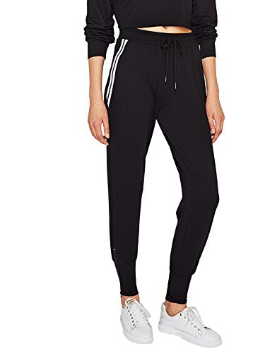 SweatyRocks Women's Drawstring Waist Striped Side Jogger Sweatpants With Pockets