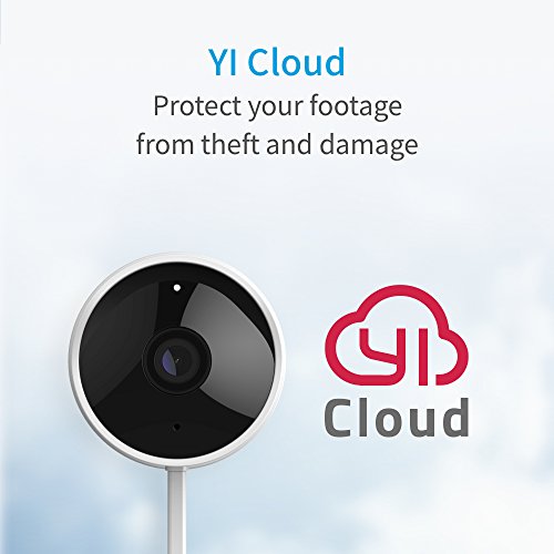YI Outdoor Security Camera, Cloud Cam Wireless IP Waterproof Night Vision Security Surveillance System - iOS, Android App Available