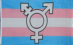 NEOPlex 3' x 5' Novelty Flag - Transgender Logo