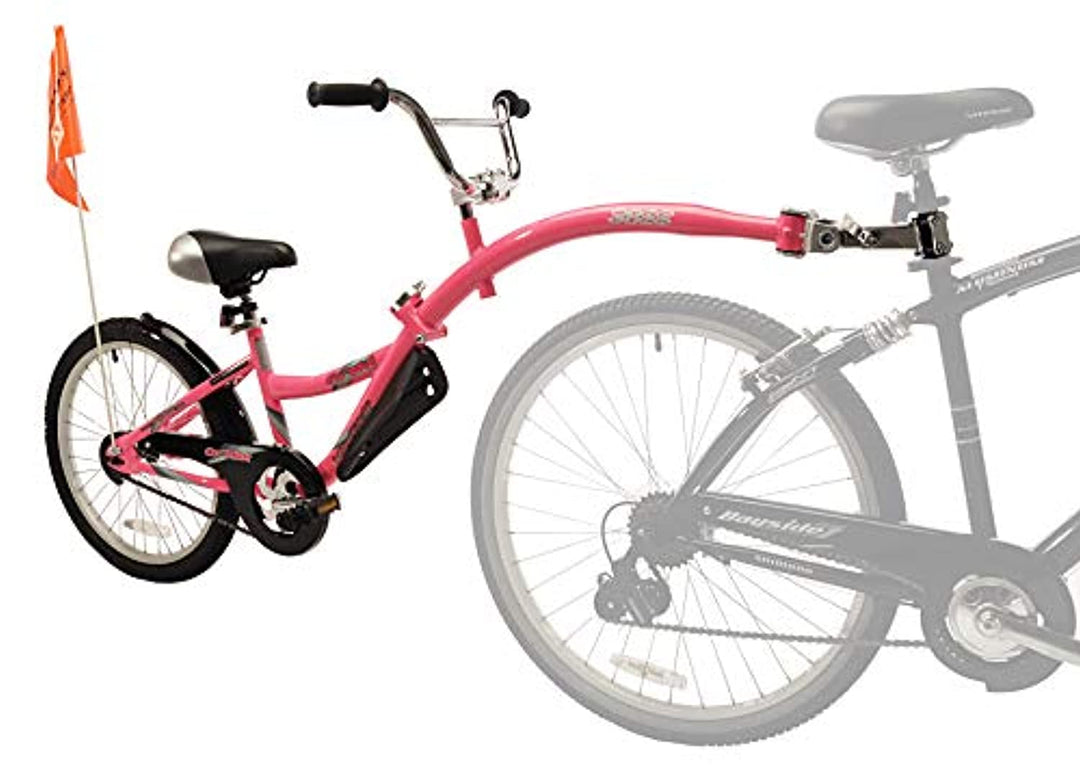 WeeRide Co-Pilot Bike Trailer, Pink