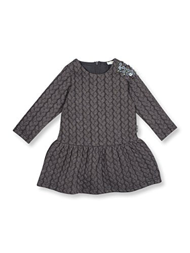 Le Top Think Pink Baby Girl Long Sleeve Dress -9M