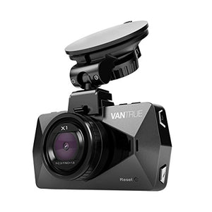 2.5K Car Dash Cam - Vantrue X1 Pro Dash Cameras for Cars with 1440P/30 fps or 1080P/60 fps, 2.7" LCD 170° Wide Angle Dashboard Car Video Recorder, Super Night Vision, Parking Mode, Loop Recording, G-Sensor, Motion Detection