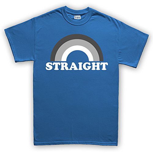 Straight LGBT Q Gay Pride Lesbian Rainbow T Shirt