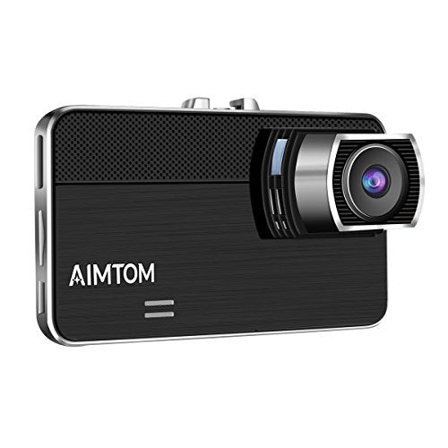AIMTOM SL-7 Dash Cam, Car Camera Recorder HD 1080P with 2.7" Screen, 170 Degree Wide View Angle High-resolution Lens Dashboard Car DVR Built-In G-Sensor, WDR, Loop Recording, Night Vision, Motion Detection, Parking Guard