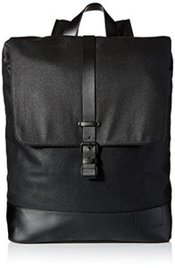 Calvin Klein Men's Coated Canvas Backpack, Black, One Size