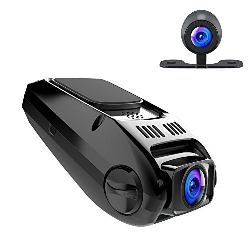 APEMAN Dash Cam FHD 1080p 170 Wide Angle Dual Dash Camera with G-Sensor, WDR, Loop Recording, 6G Lens, Motion Detection etc