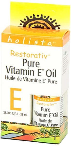 Holista Restorativ Vitamin E Oil, Pure, 28, 000 Iu.95-Ounce