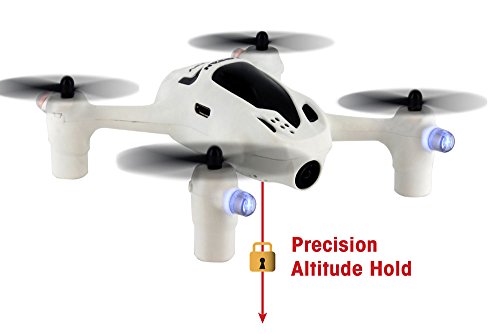 Hubsan FPV X4 Plus H107D+ 2.4Ghz 6-Axis Gyro RC Headless Quadcopter with 720P Camera RTF and Altitude Hold Function