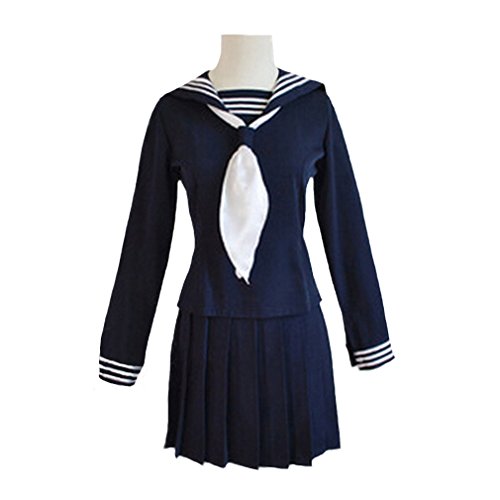 WOTOGOLD Anime Cosplay Costume Navy Sailor Uniform Black Students School Uniforms