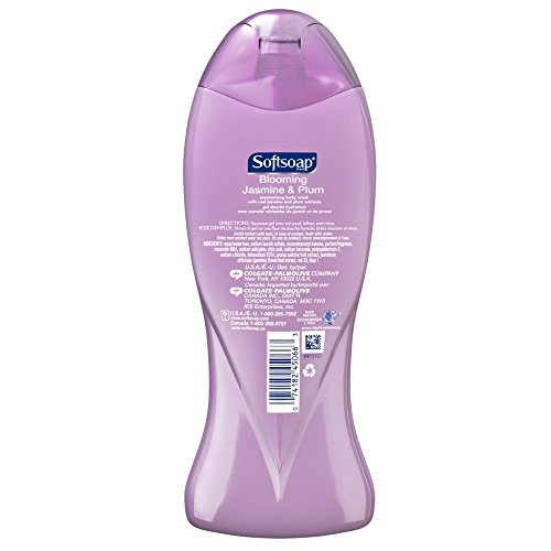 Softsoap Moisturizing Body Wash, Blooming Jasmine & Plum, 532 mL