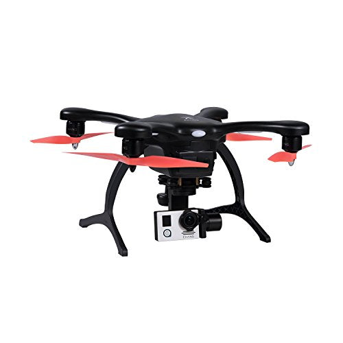 Ehang GHOSTDRONE 2.0 Aerial with 4K Sports Camera, iOS/Android Compatible, Black/Orange