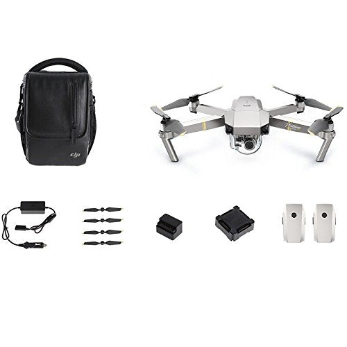 DJI Mavic PRO Fly More Drone Quadcopter Combo, Platinum Version