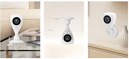 Vimtag® Mini WiFi Wireless Cloud IP Home Security Camera, DIY Indoor Security (Magnetic base), Video Monitor,Surveillance,Motion Detection, plug/play ,Two-Way Audio, Night Vision,Baby&Pets Monitor.itoring,Surveillance,Security,Wireless WiFi,Night Vision,M