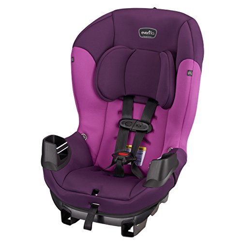 Evenflo Sonus Convertible Car Seat, Lava Red