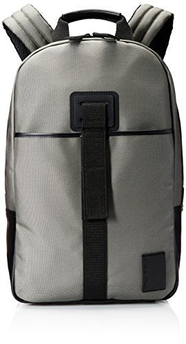 Calvin Klein Men's Ballistic Nylon Backpack, Black/Blue, One Size