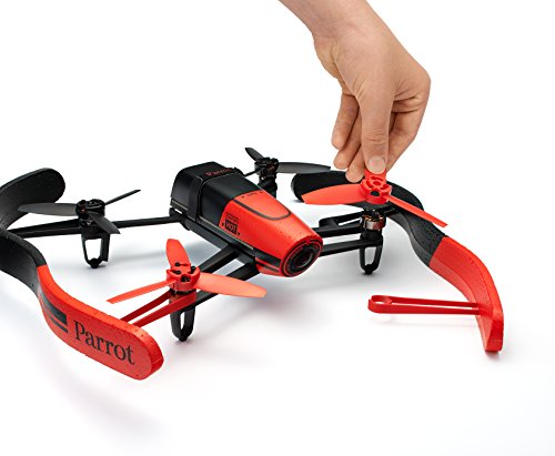 Parrot BeBop Drone 14 MP Full HD 1080p Fisheye Camera Quadcopter (Red)