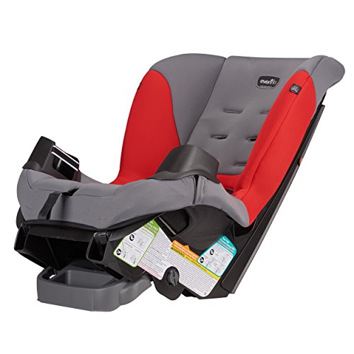 Evenflo Sonus Convertible Car Seat, Lava Red