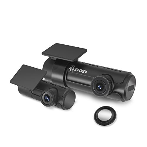 NEW 2017 DOD RC500S 2-Channel 1080P Dash Cam, Front and Rear, build-in Wi-Fi and 10Hz GPS, Sony Starvis Sensor, Super Night Vision, Parking Surveillance, up to 128GB memory, Free 32GB SD Card Included