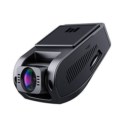 AUKEY 1080p Dash Cam with 6-Lane 170° Wide-Angle Lens, Dashboard Camera Recorder with G-Sensor, WDR, Loop Recording and Night Vision