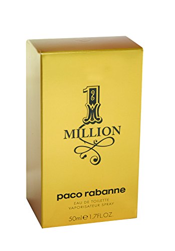 Paco Rabanne 1 Million Eau De Toilette Spray for Men, 1.7 fl. Oz.