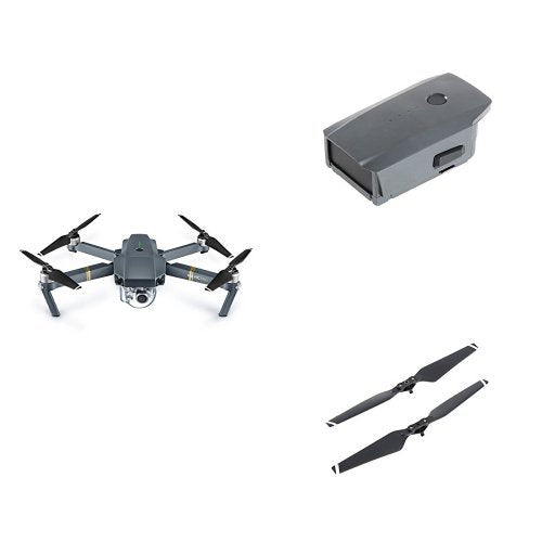 DJI Mavic PRO Fly More Drone Quadcopter Combo, Platinum Version