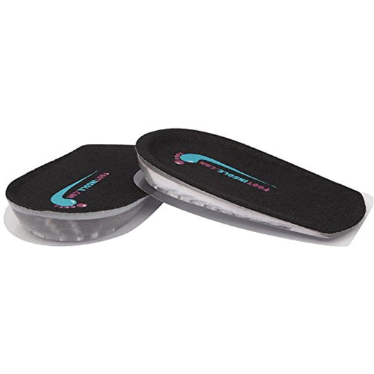 Silicone Heel Cushion Inserts - 0.4 Inches Height Increase Insoles - Achilles Tendonitis For Men