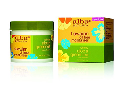 Alba Botanica Aloe and Green Tea Oil-Free Moisturizer, 85g