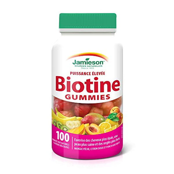Jamieson High Potency Biotin Gummies, 100 Count