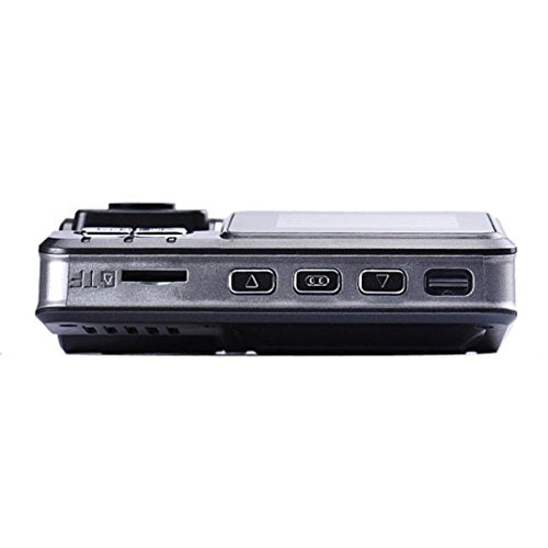 HD DVR 170° Car Dash Cam Recorder, Kingfansion 1080p LED Night Vision G-sensor+Rear Camera