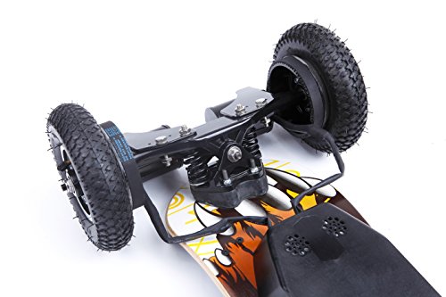 Ninestep 25 mph 2000w off road electric skateboard long rang 35km with LG 11Ah wireless remote longboards
