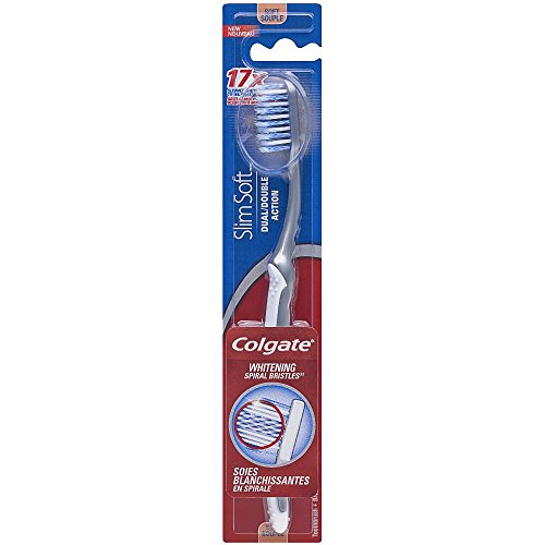 Colgate Slim Soft Toothbrush, Charcoal, 1 Count