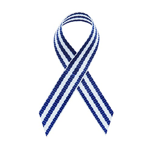 Rainbow Fabric Awareness Ribbons - Bag of 250 Fabric Ribbons w/ Safety Pins