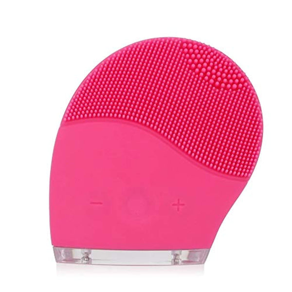 HailiCare Facial Cleansing Brush, Massager Exfoliator - Electric Waterproof Sonic Face Cleanser -Rose