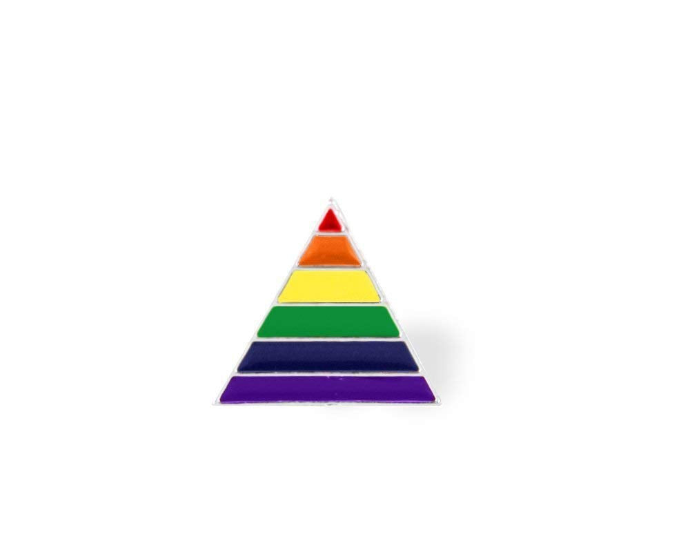 Gay Pride Silver Same Sex Symbol Lesbian Female Pins - Support LGBTQ Causes (10 Pins in Individual Bags)