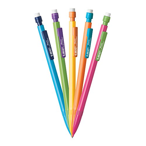 BIC Xtra-Strong Mechanical Pencil, Colorful Barrel, Thick Point (0.9mm), 48-Count