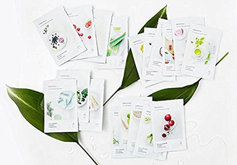 2017 New Innisfree My Real Squeeze Mask Sheets 18 pieces
