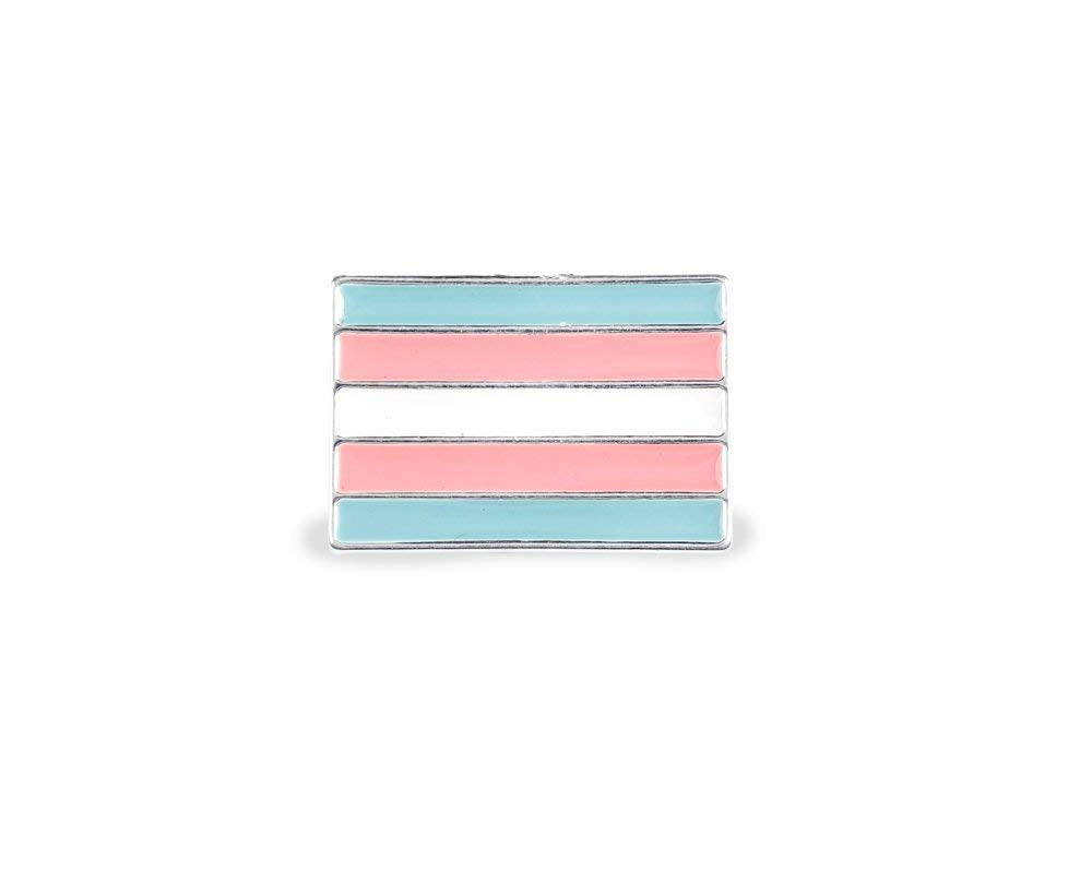 Gay Pride Silver Same Sex Symbol Lesbian Female Pins - Support LGBTQ Causes (10 Pins in Individual Bags)