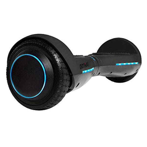 GOTRAX Hoverfly ION LED Hoverboard - UL Certified Hover Board w/Self Balancing Mode (Black)