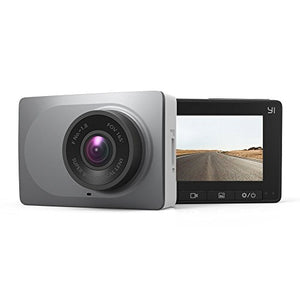 YI 2.7" Screen Full HD 1080P60 165 Wide Angle Dashboard Camera, Car DVR Vehicle Dash Cam with G-Sensor, WDR, Loop Recording, Grey