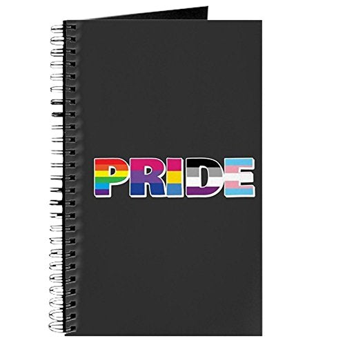 CafePress - LGBTQ - Pride Full Bleed - Spiral Bound Journal Notebook, Personal Diary, Blank