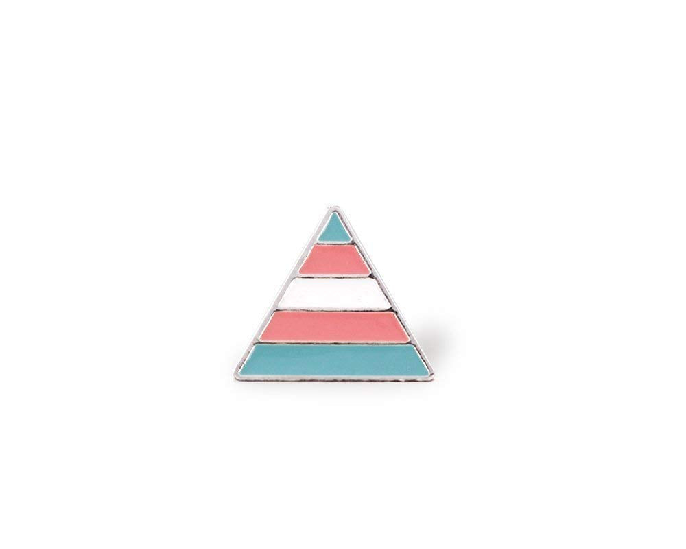 Gay Pride Silver Same Sex Symbol Lesbian Female Pins - Support LGBTQ Causes (10 Pins in Individual Bags)